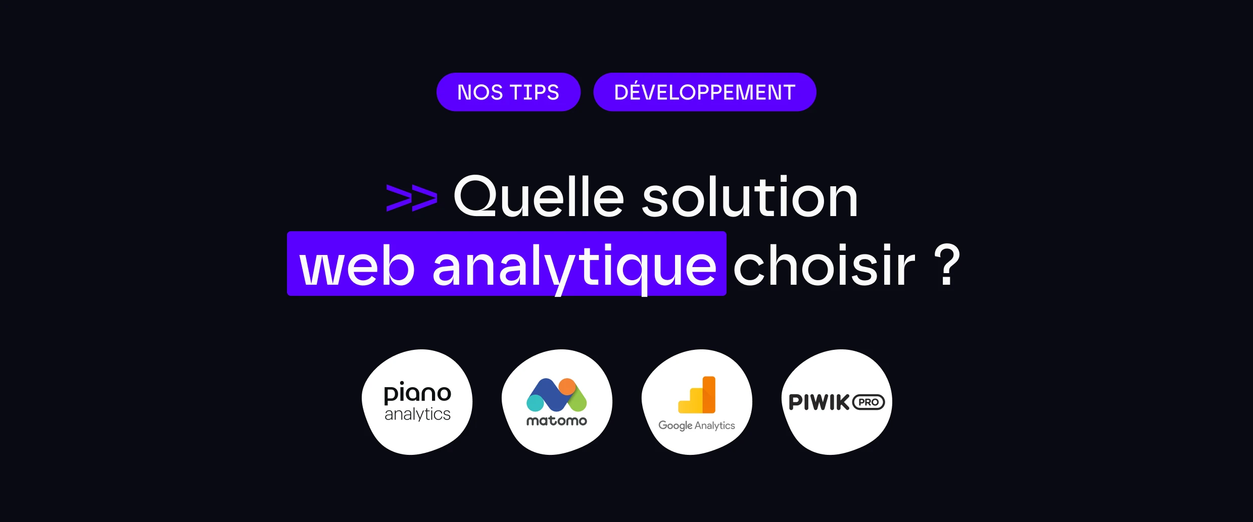 Quelles sont les alternatives à Google Analytics 4 ?